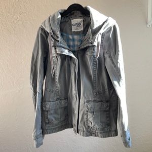 Garage lightweight jacket in grey.